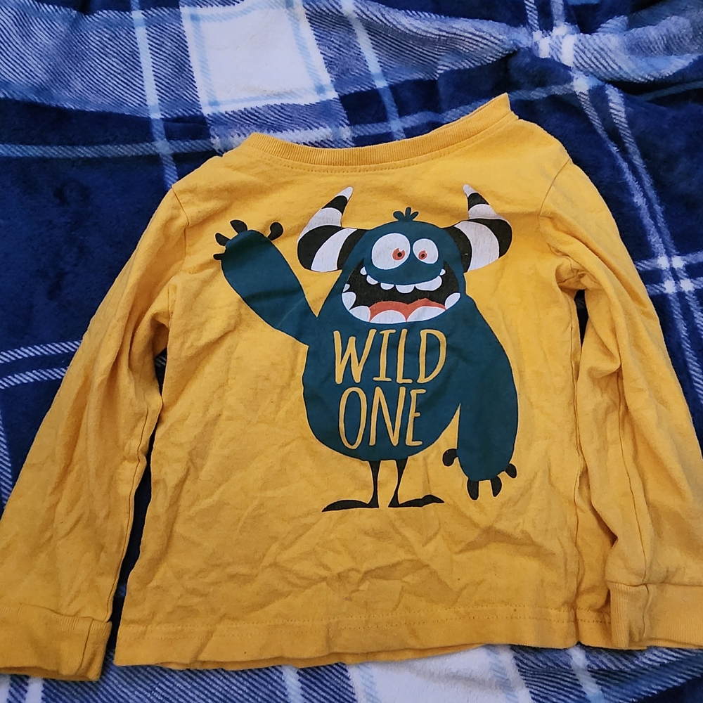 Wild One Kids Shirt & Gray Sweatpants